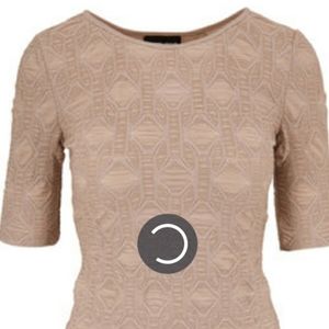 Vanilla Textured Knit Elbow Sleeve Top